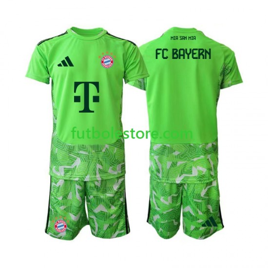 Primera Equipación del Bayern de Múnich Portero 2026-2027 Manga Corta para Niño (Camiseta y pantalón)