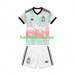 Segunda Equipación del Bélgica World Cup 2026 Manga Corta para Niño (Camiseta y pantalón)