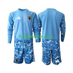 Primera Equipación del Bélgica Portero World Cup 2026 ML para Niño (Camiseta y pantalón)