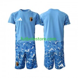Primera Equipación del Bélgica Portero World Cup 2026 Manga Corta para Niño (Camiseta y pantalón)