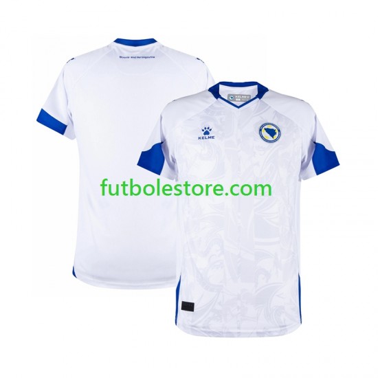 Segunda Equipación del Bosnia y Herzegovina World Cup 2026 Manga Corta para Hombre