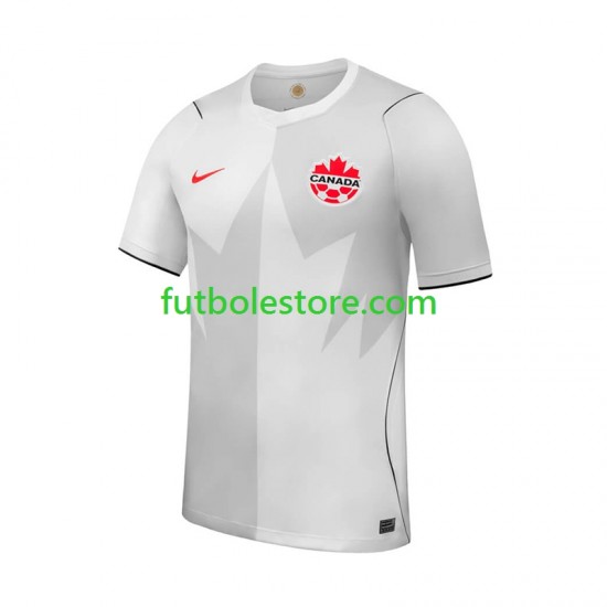 Segunda Equipación del Canadá World Cup 2026 Manga Corta para Hombre