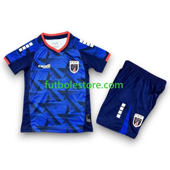 Primera Equipación del Cape Verde World Cup 2026 Manga Corta para Niño (Camiseta y pantalón)