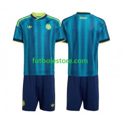 Segunda Equipación del Colombia World Cup 2026 Manga Corta para Niño (Camiseta y pantalón)