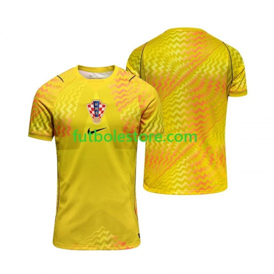 Primera Equipación del Croacia Portero World Cup 2026 Manga Corta para Hombre