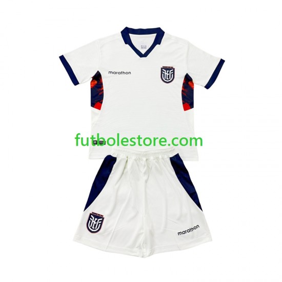 Tercera Equipación del Ecuador World Cup 2026 Manga Corta para Niño (Camiseta y pantalón)