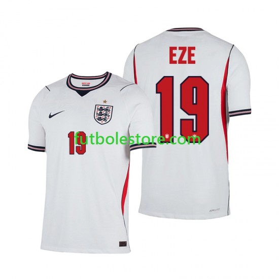 Primera Equipación del Inglaterra Eberechi Eze 19 World Cup 2026 Manga Corta para Hombre