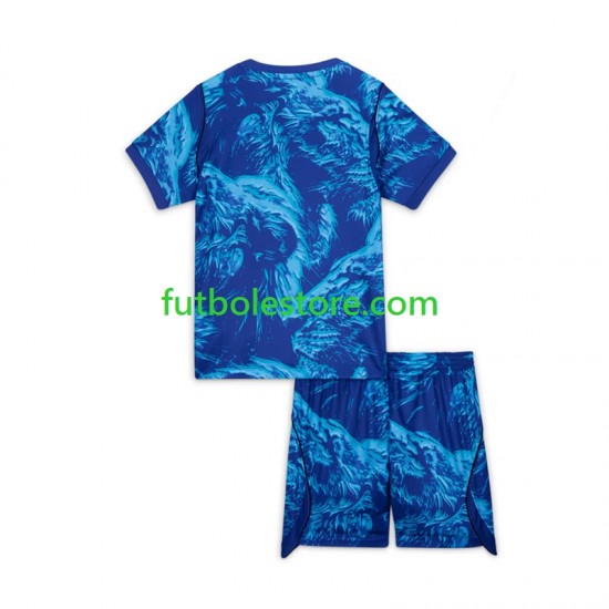Tercera Equipación del Inglaterra Portero World Cup 2026 Manga Corta para Niño (Camiseta y pantalón)