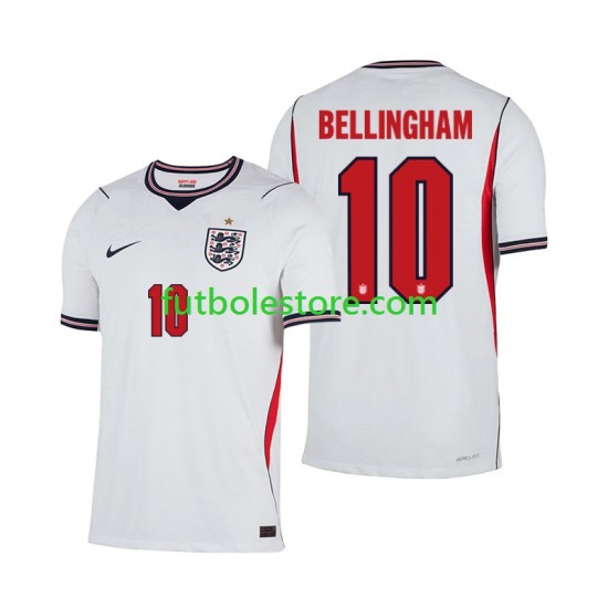 Primera Equipación del Inglaterra Jude Bellingham 10 World Cup 2026 Manga Corta para Hombre