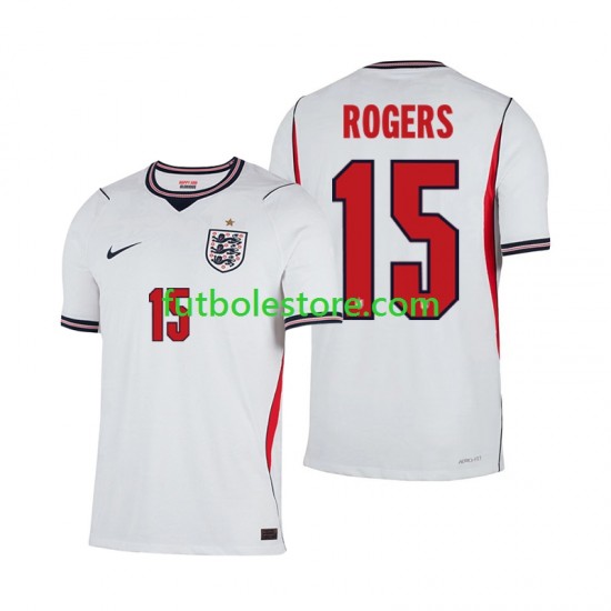 Primera Equipación del Inglaterra Morgan Rogers 15 World Cup 2026 Manga Corta para Hombre