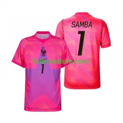 Segunda Equipación del Francia Portero Brice Samba 1 World Cup 2026 Manga Corta para Hombre