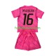 Segunda Equipación del Francia Portero Mike Maignan 16 World Cup 2026 Manga Corta para Niño (Camiseta y pantalón)