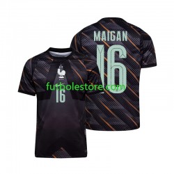 Primera Equipación del Francia Portero Mike Maignan 16 World Cup 2026 Manga Corta para Hombre