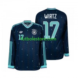 Segunda Equipación del Alemania Florian Wirtz 17 World Cup 2026 ML para Hombre