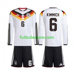 Primera Equipación del Alemania Joshua Kimmich 6 World Cup 2026 ML para Niño (Camiseta y pantalón)