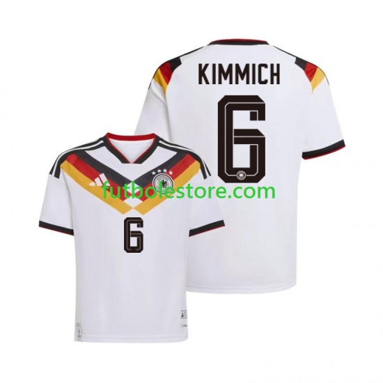 Primera Equipación del Alemania Joshua Kimmich 6 World Cup 2026 Manga Corta para Hombre