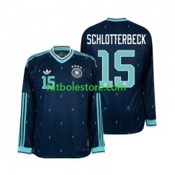 Segunda Equipación del Alemania Nico Schlotterbeck 15 World Cup 2026 ML para Hombre