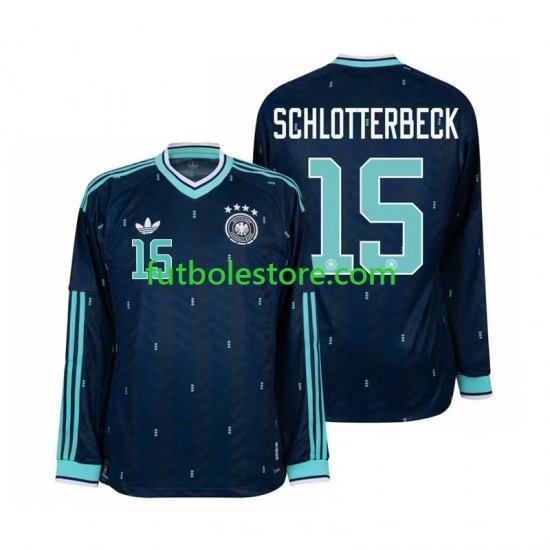 Segunda Equipación del Alemania Nico Schlotterbeck 15 World Cup 2026 ML para Hombre