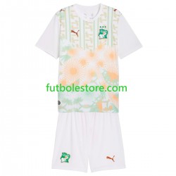 Segunda Equipación del Costa De Marfil World Cup 2026 Manga Corta para Niño (Camiseta y pantalón)