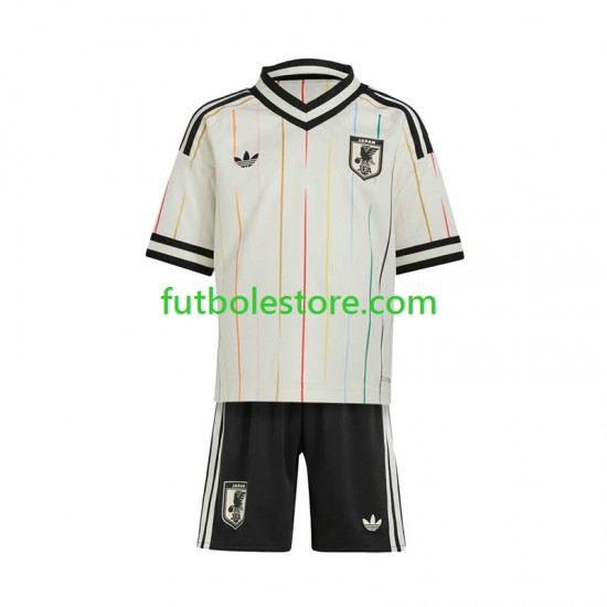 Segunda Equipación del Japón World Cup 2026 Manga Corta para Niño (Camiseta y pantalón)