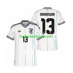 Segunda Equipación del Japón Keito Nakamura 13 World Cup 2026 Manga Corta para Hombre