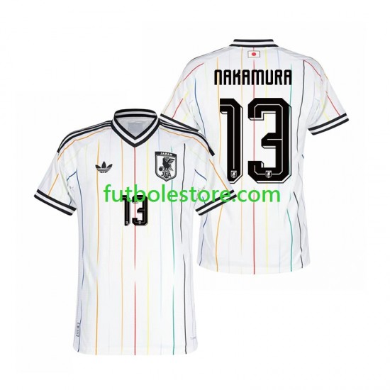 Segunda Equipación del Japón Keito Nakamura 13 World Cup 2026 Manga Corta para Hombre