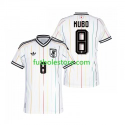 Segunda Equipación del Japón Kubo 8 World Cup 2026 Manga Corta para Hombre