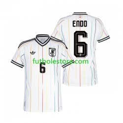 Segunda Equipación del Japón Wataru Endo 6 World Cup 2026 Manga Corta para Hombre
