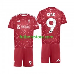 Primera Equipación del Liverpool Alexander Isak 9 2026-2027 Manga Corta para Niño (Camiseta y pantalón)