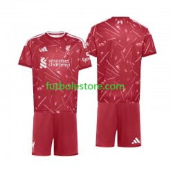 Primera Equipación del Liverpool 2026-2027 Manga Corta para Niño (Camiseta y pantalón)