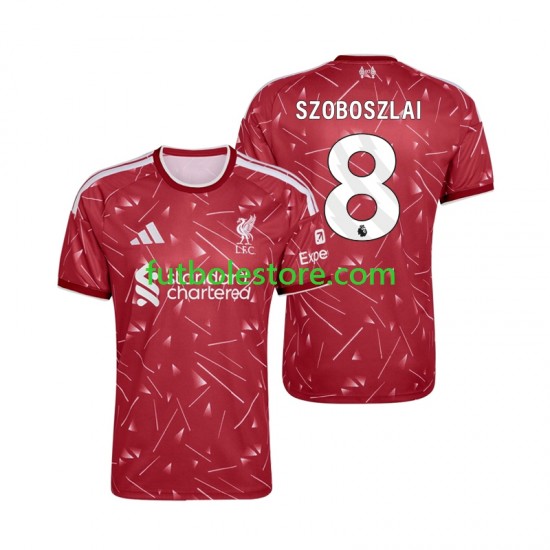 Primera Equipación del Liverpool Dominik Szoboszlai 8 2026-2027 Manga Corta para Hombre