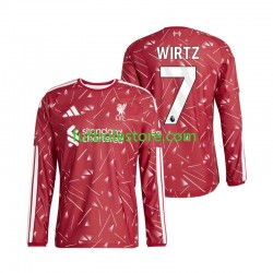 Primera Equipación del Liverpool Florian Wirtz 7 2026-2027 ML para Hombre