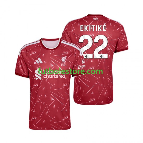 Primera Equipación del Liverpool Hugo Ekitike 22 2026-2027 Manga Corta para Hombre