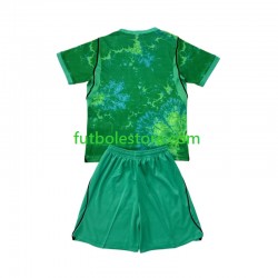 Tercera Equipación del Países Bajos Portero World Cup 2026 Manga Corta para Niño (Camiseta y pantalón)