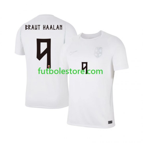 Tercera Equipación del Noruega Braut Haaland 9 World Cup 2026 Manga Corta para Hombre