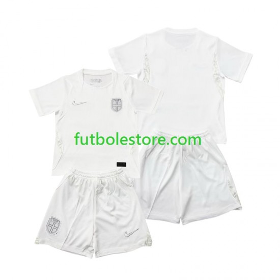 Tercera Equipación del Noruega World Cup 2026 Manga Corta para Niño (Camiseta y pantalón)