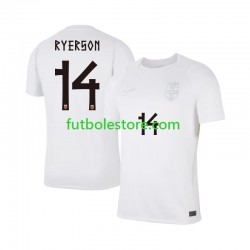 Tercera Equipación del Noruega Julian Ryerson 14 World Cup 2026 Manga Corta para Hombre