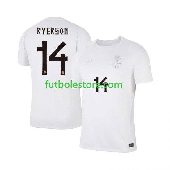 Tercera Equipación del Noruega Julian Ryerson 14 World Cup 2026 Manga Corta para Hombre