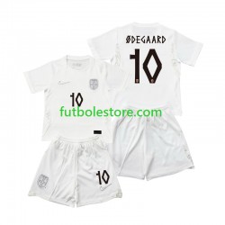 Tercera Equipación del Noruega Martin Odegaard 10 World Cup 2026 Manga Corta para Niño (Camiseta y pantalón)