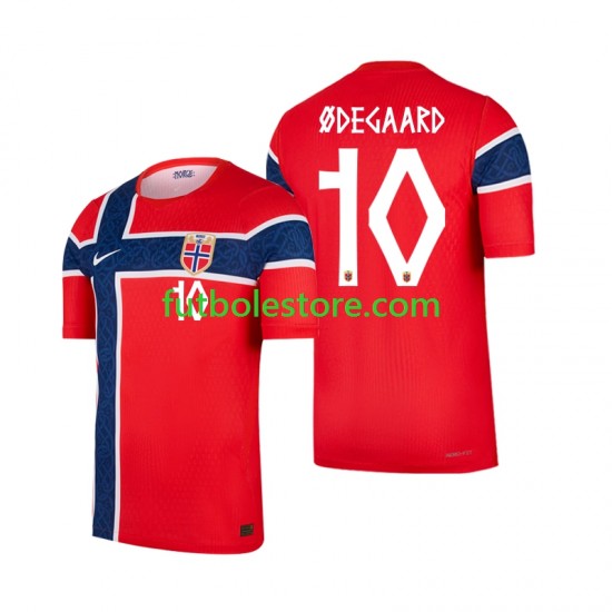 Primera Equipación del Noruega Martin Odegaard 10 World Cup 2026 Manga Corta para Hombre