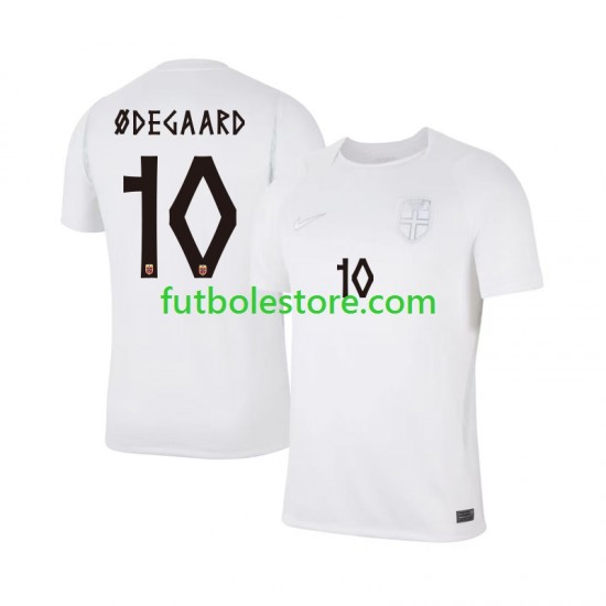 Tercera Equipación del Noruega Martin Odegaard 10 World Cup 2026 Manga Corta para Hombre