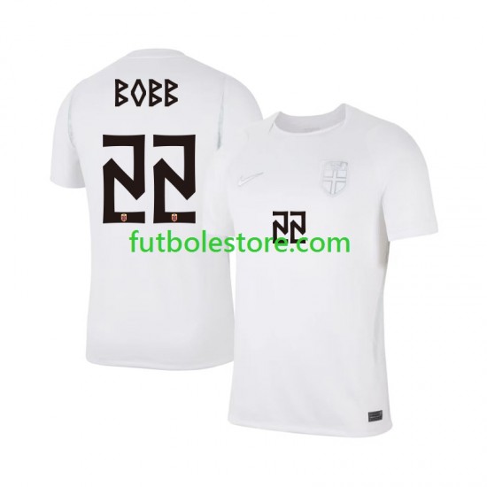 Tercera Equipación del Noruega Oscar Bobb 22 World Cup 2026 Manga Corta para Hombre