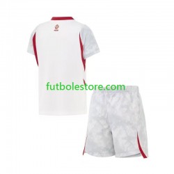 Primera Equipación del Polonia World Cup 2026 Manga Corta para Niño (Camiseta y pantalón)