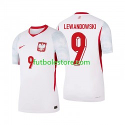 Primera Equipación del Polonia Robert Lewandowski 9 2026 Manga Corta para Hombre