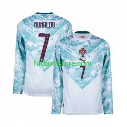 Segunda Equipación del Portugal Cristiano Ronaldo 7 World Cup 2026 ML para Hombre