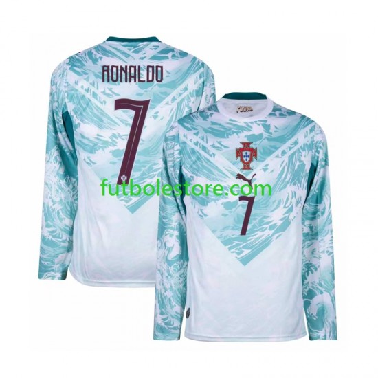 Segunda Equipación del Portugal Cristiano Ronaldo 7 World Cup 2026 ML para Hombre