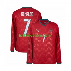 Primera Equipación del Portugal Cristiano Ronaldo 7 World Cup 2026 ML para Hombre