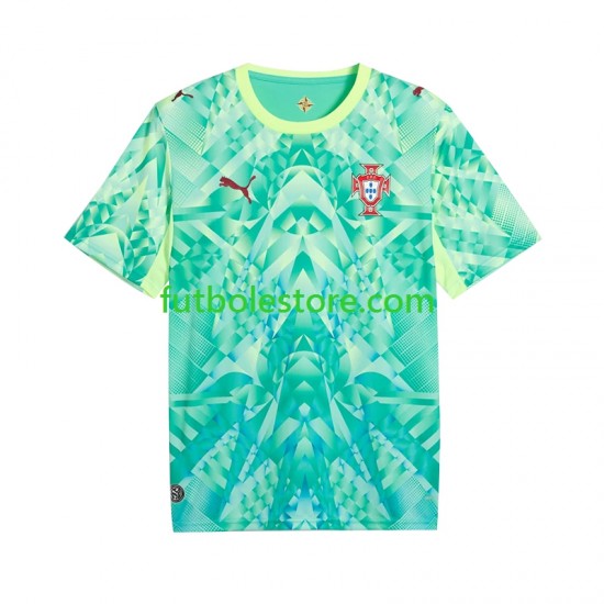 Primera Equipación del Portugal Portero World Cup 2026 Manga Corta para Hombre