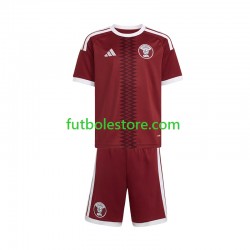 Primera Equipación del Catar 2026 Manga Corta para Niño (Camiseta y pantalón)