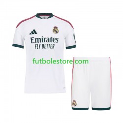 Primera Equipación del Real Madrid 2026-2027 Manga Corta para Niño (Camiseta y pantalón)